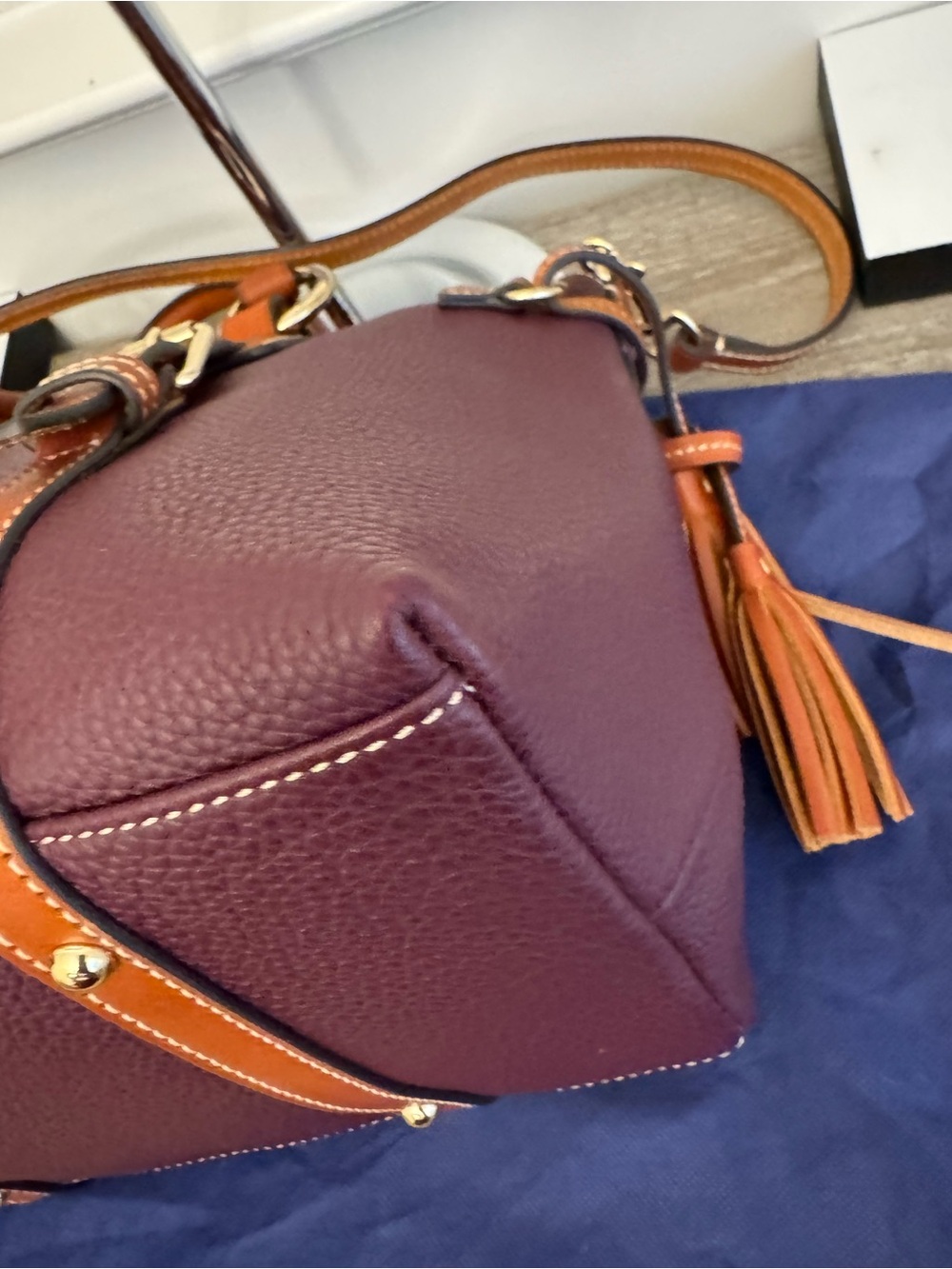 Dooney & Bourke Bristol Satchel - Picture 13 of 14